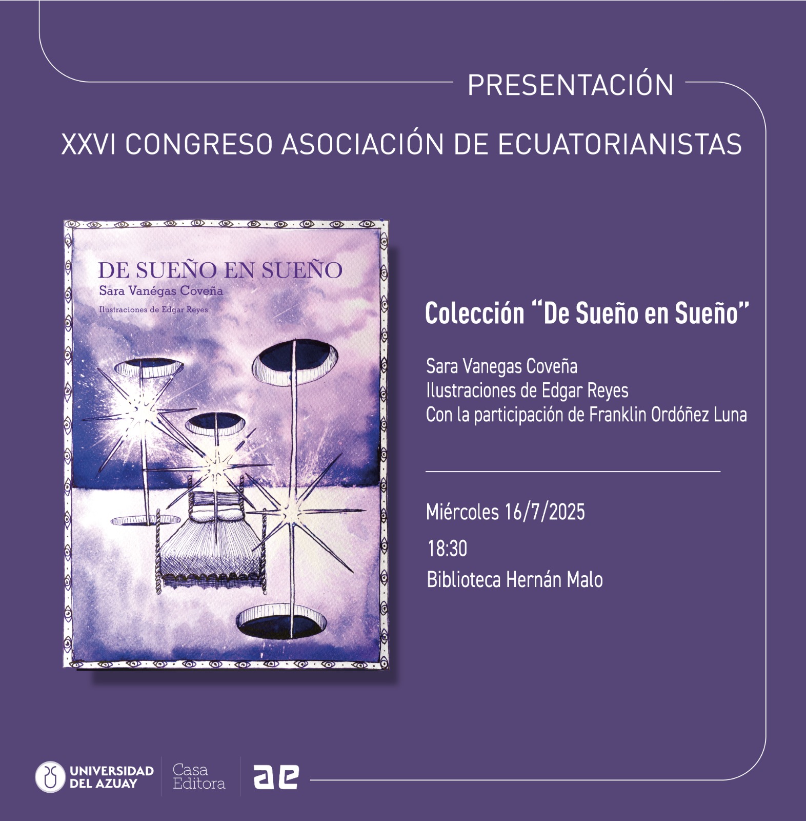 Portada del libro De sueño en sueño